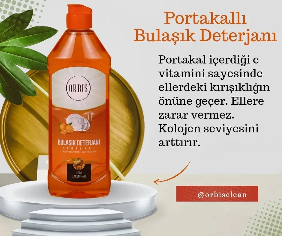 Portakal Bulaşık Deterjanı - Görsel 2