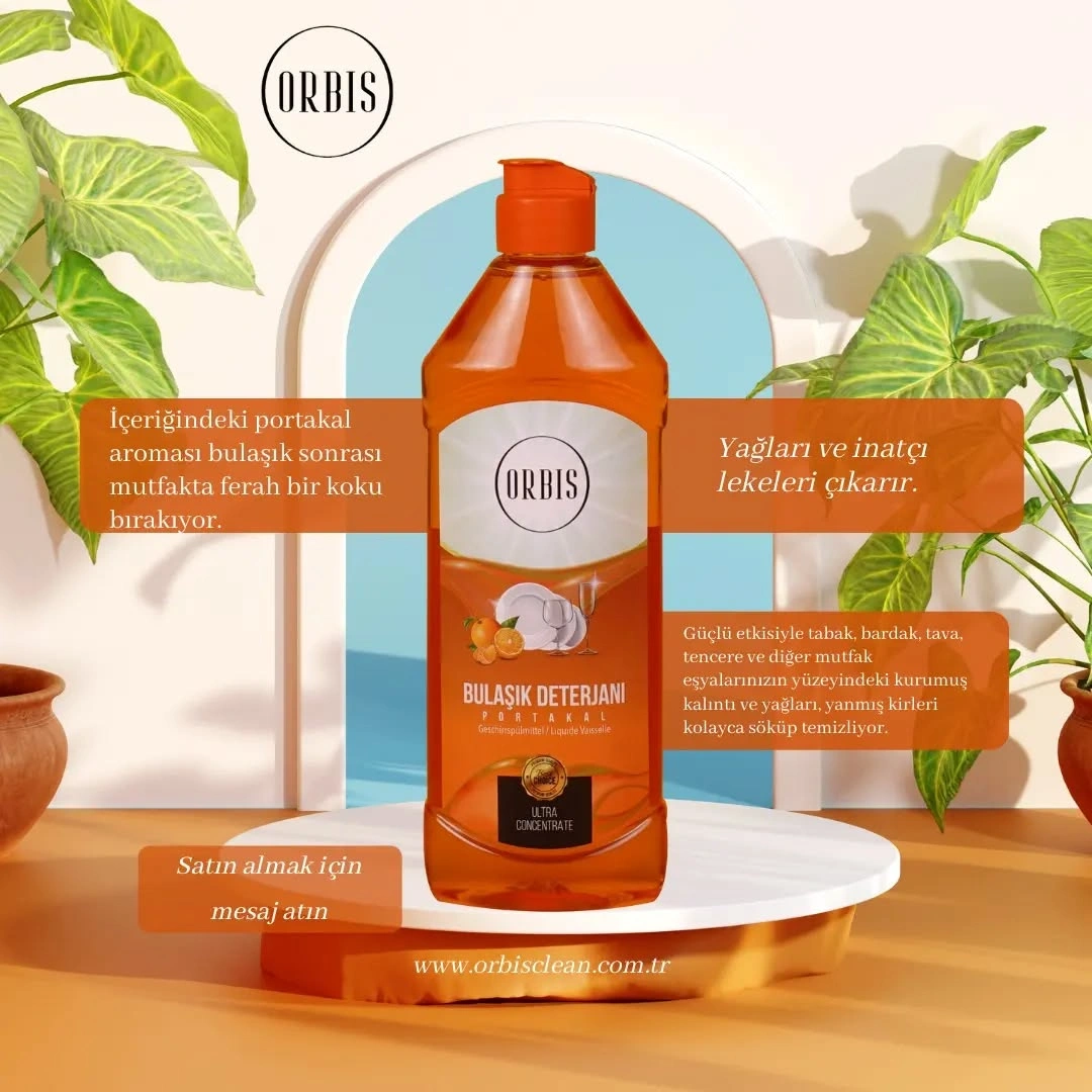 Portakal Bulaşık Deterjanı - Görsel 3
