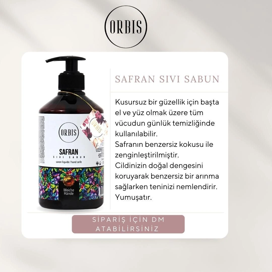 Safran Sıvı Sabun - Görsel 2